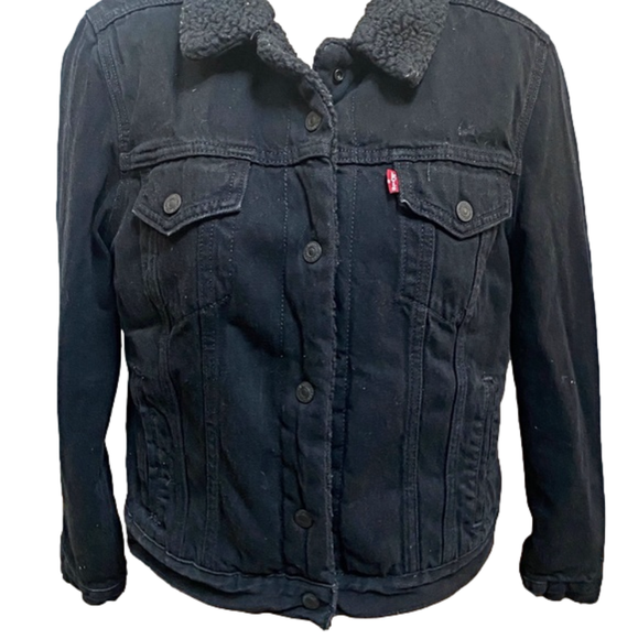 Levi Strauss Original Sherpa Jacket - Ultra Black... - Picture 7 of 7